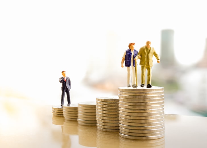 concept of investment planning for retirement based on age
